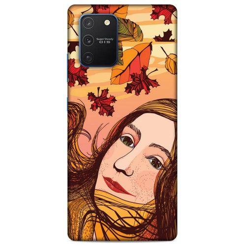 Lopard Samsung Galaxy S10 Lite Uyumlu Kılıf Sürreal Yüzler ♀ (9) Kılıf Baskılı