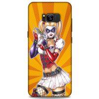 Samsung Galaxy S8 Plus Uyumlu Kılıf Harley Quinn (42) Rugged Armor Kılıf Mandalina