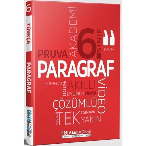 6. Sınıf Paragraf Soru Bankası Pruva Akademi