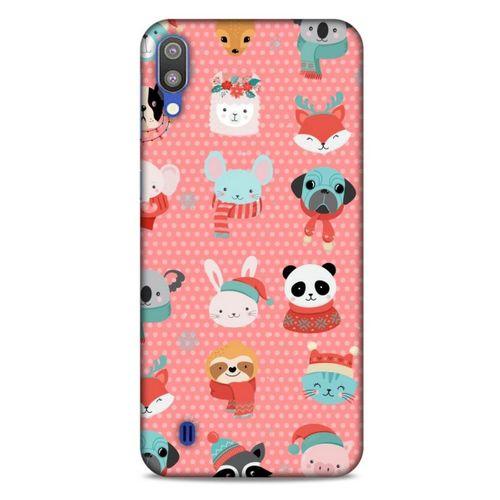 Animax Noel Sevimli Hayvanlar Samsung Galaxy M10 Kılıf Desenli Silikon