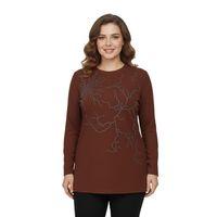 Kadın Önü Nakışlı Bluz BGL-ST05089