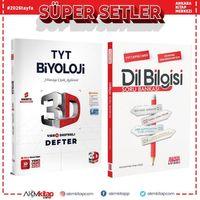 3D Yayınları TYT Biyoloji Video Destekli Defter ve AKM Dil Bilgisi Soru Bankası Seti 2 Kitap