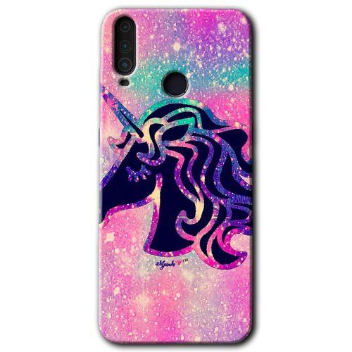 GM 10 Kılıf HD Desen Baskılı Arka Kapak - Unicorn Kristal + Kırılmaz Cam
