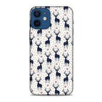 Animax Geyikler ve Kış Apple iPhone 12 Mini Kılıf Desenli Silikon