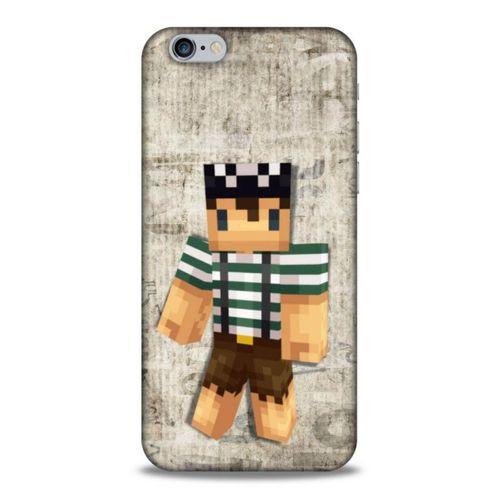 Lopard Apple Iphone 6S Uyumlu Kılıf PiXel (48) Bumper Kılıf Bob MC