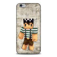 Lopard Apple Iphone 6S Uyumlu Kılıf PiXel (48) Bumper Kılıf Bob MC