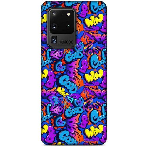 Graffitix (20) Desenli Silikon Kapak Samsung Galaxy S20 Ultra Kılıf