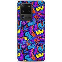 Graffitix (20) Desenli Silikon Kapak Samsung Galaxy S20 Ultra Kılıf