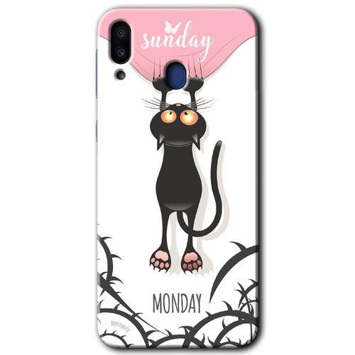 Galaxy M10s Kılıf HD Desen Baskılı Arka Kapak - Dark Sunday