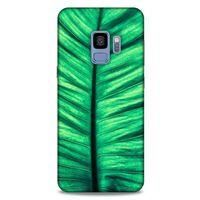 Lopard Samsung Galaxy S9 Uyumlu Kılıf Bahar (9) Kılıf Damarlı Yaprak