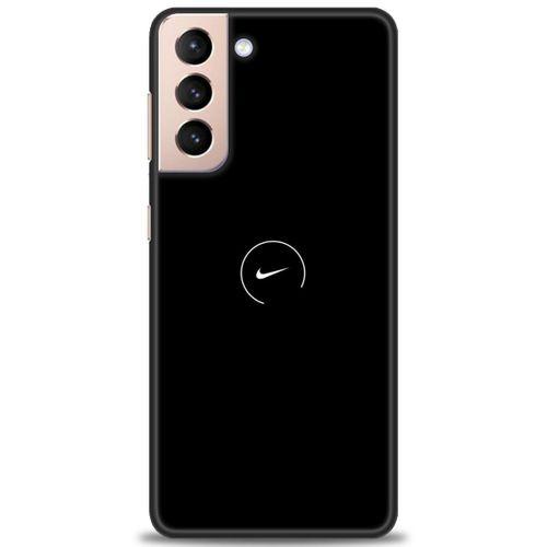 Samsung Galaxy S21 FE Kılıf HD Baskılı Kılıf - Nike + Tam Ekran Koruyucu