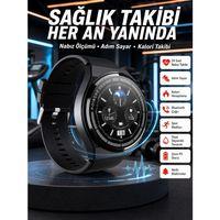 En Çok Tercih Edilen Akıllı Saat Amoled Ekran Nabız Sensörü Gps Uyumlu Adımsayar