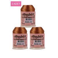 3 Adet Altınbaşak Oya ve Dantel İpi 20 gr - Royaleks - No: 410