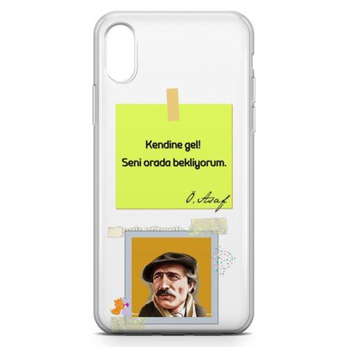 Apple iPhone XS Kılıf Caps Özdemir Asaf Arka Kapak Koruma Desenli Full Koruyucu