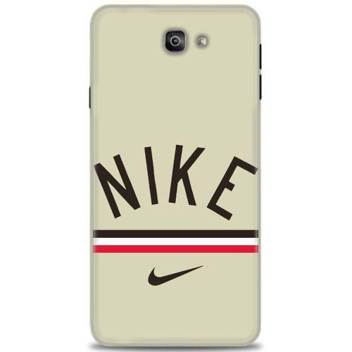 Samsung Galaxy J7 Prime Kılıf HD Baskılı Kılıf - Nike + Tam Ekran Koruyucu