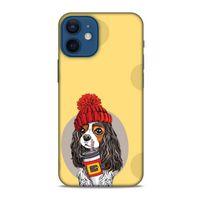 Animax Bereli Spaniel Apple iPhone 12 Mini Kılıf Desenli Silikon