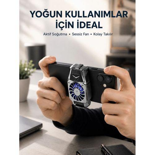 Telefon Isınmasını Azaltan Aktif Fanlı Soğutucu Sistemi