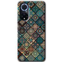 Huawei Nova 9 HD Baskılı Kılıf + 9D Tam Ekran Koruyucu - Mandala Desen