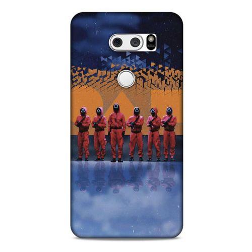 LG K50S Uyumlu Kılıf Squid Game (48) Bumper Kılıf Dak-Ho