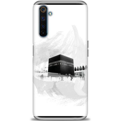 Realme 6 Pro Kılıf HD Baskılı Kılıf - Kabe-i Münevvere + Tam Ekran Koruyucu