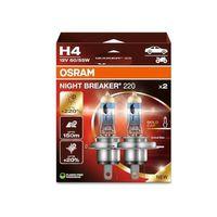 Osram Night Breaker 220 H4 Ampül 2 Adet -  %220 Fazla Işık