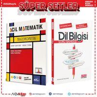 Acil Trigonometri ve AKM Dil Bilgisi Soru Bankası Seti 2 Kitap