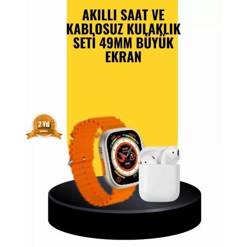 Watch 9 Max Akıllı Saat Sesli Görüşme Özellikli Kulaklık Seti