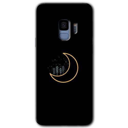Potkal Hediye Fabrikası Samsung Galaxy S9 Kılıf HD Desen Baskılı Arka Kapak - İyi Geceler