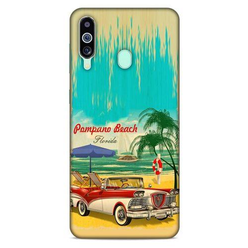 Retro (16) Desen Kalın Kılıf Renkli Samsung Galaxy M40 Kılıf