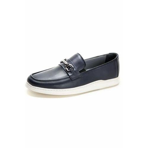 Pierre Cardin 191074 Lacivert Erkek Loafer Günlük Deri Ayakkabı