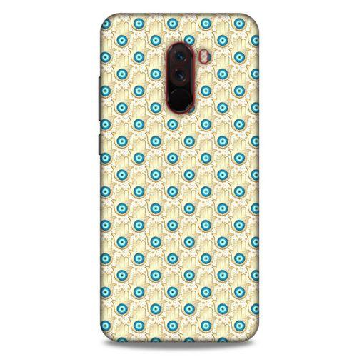 Nazarium (8) Desenli Silikon Kapak Xiaomi Pocophone F1 Kılıf