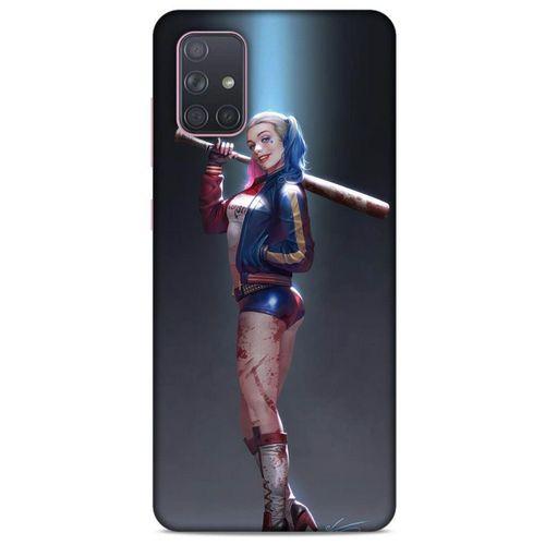 Samsung Galaxy A71 Uyumlu Kılıf Harley Quinn (14) Lansman Kılıf Antrasit