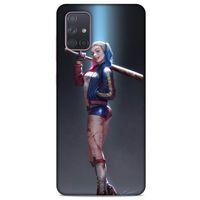 Samsung Galaxy A71 Uyumlu Kılıf Harley Quinn (14) Lansman Kılıf Antrasit