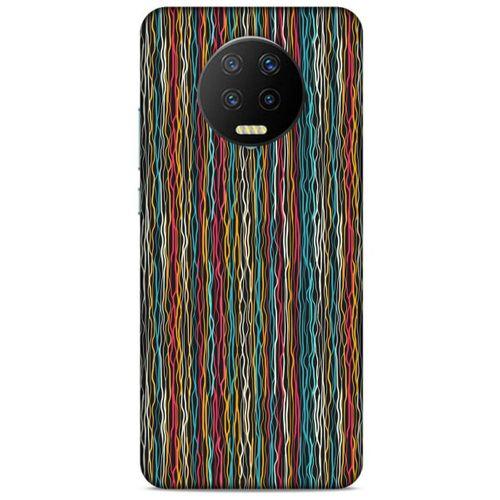 Lopard İnfinix Note 7 Uyumlu Kılıf Geometrix (79) Arka Koruma Kılıfı