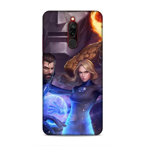 Xiaomi Redmi 8 Uyumlu Kılıf BMovie (48) Bumper Kılıf Taş Adam