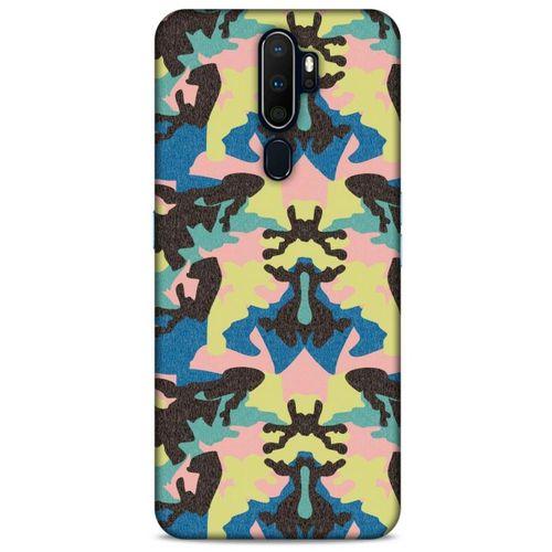 Kamuflaj 24 Oppo A5 2020 Kılıf Silikon Kapak