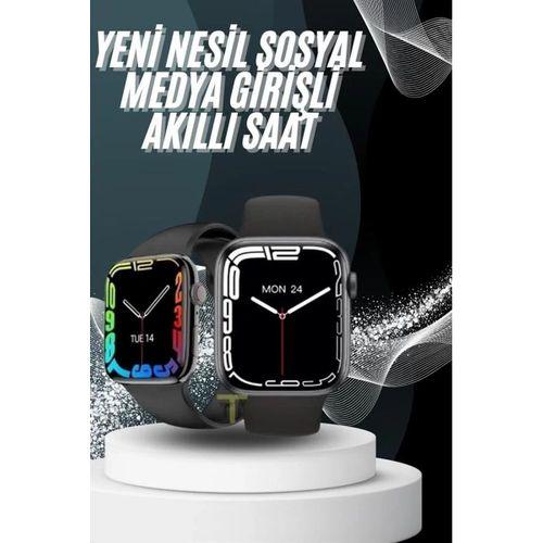 Yeni Model Akıllı Saat Dokunmatik Ekran Unisex Amoled Ekran 44 Mm