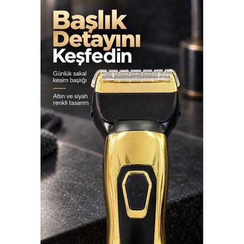 Erkek Bakım Seti Kablosuz Kullanımlı Üç Başlıklı