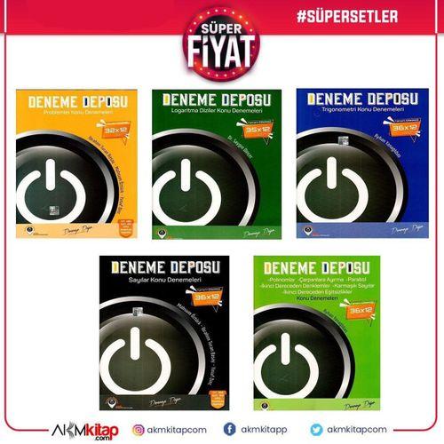 Deneme Deposu Matematik Konu Denemeleri Seti 5 Kitap
