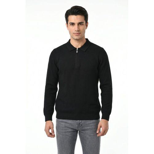 Erkek Spor Polo Yaka Mevsimlik Kazak BGL-ST05443