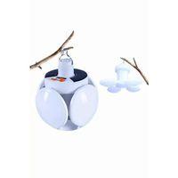 Kamp Lambası Güneş Enerjili Solar 5 Kanatlı Katlanır Lamba Karavan