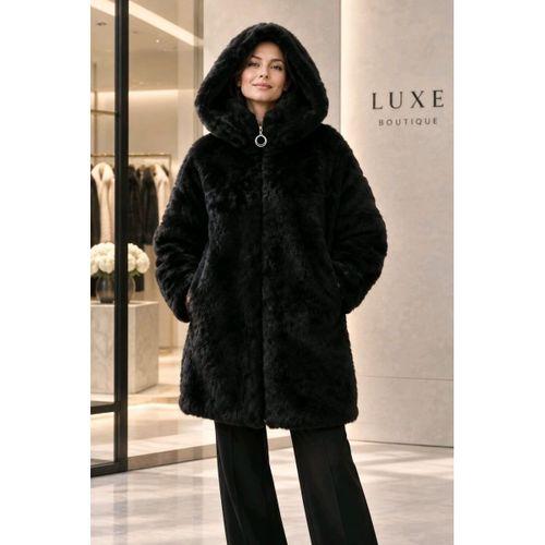 Yumuşak Dokunuşlu Oversize Premium Kürk Mont