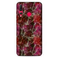 Lopard Huawei P Smart Z Uyumlu Kılıf Mermer Desenli (40) Fit Silikon Kılıf