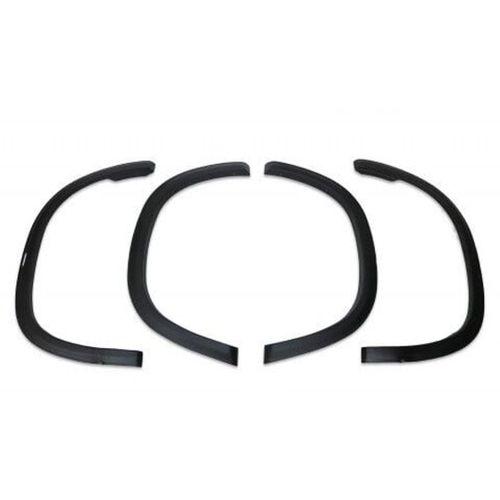 MITSUBISHI L200 2019 set 4 Parça Çamurluk Kaplama Siyah Mat Asa Kum Desen İnce Model