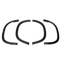 MITSUBISHI L200 2019 set 4 Parça Çamurluk Kaplama Siyah Mat Asa Kum Desen İnce Model