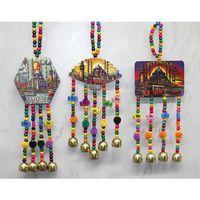 İstanbul Temalı Renkli Boncuklu Asmalı Rüzgar Çanı Alk4572