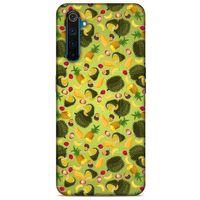 Frutix Rambutan 01 Oppo Realme 6 Pro Kılıf Desenli Silikon