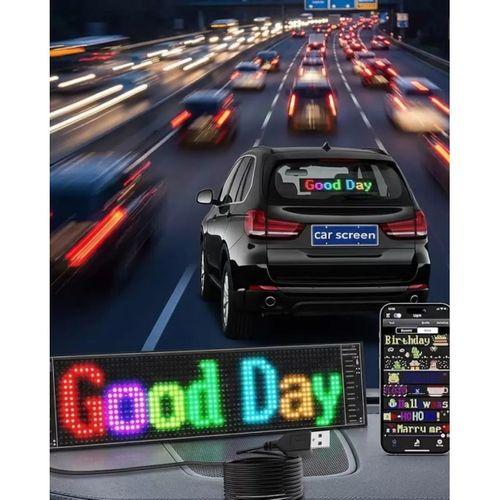 Rgb Led Yazı Paneli Telefon Kontrollü Kayan Yazı Animasyonlu Ekran