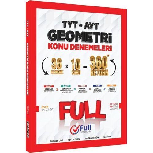 TYT AYT Geometri Konu Denemeleri Full Matematik Yayınları