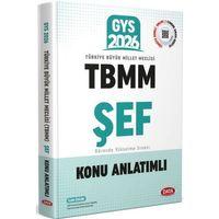 2026 GYS TBMM Şef Konu Anlatımlı Data Yayınları